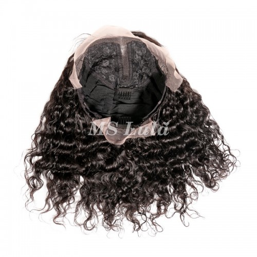  Virgin Human Hair Water Wave BOB T Part Wig | Human Hair Wig | Lace Front